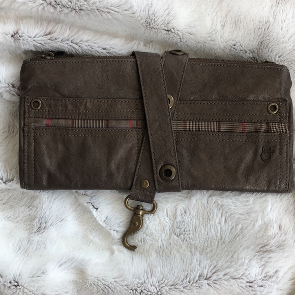 Matt & Nat Metallic Bronze Fold Over Clutch - Picture 4 of 4